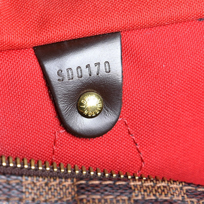 Louis Vuitton Damier Ebene Speedy 35 6 of 20