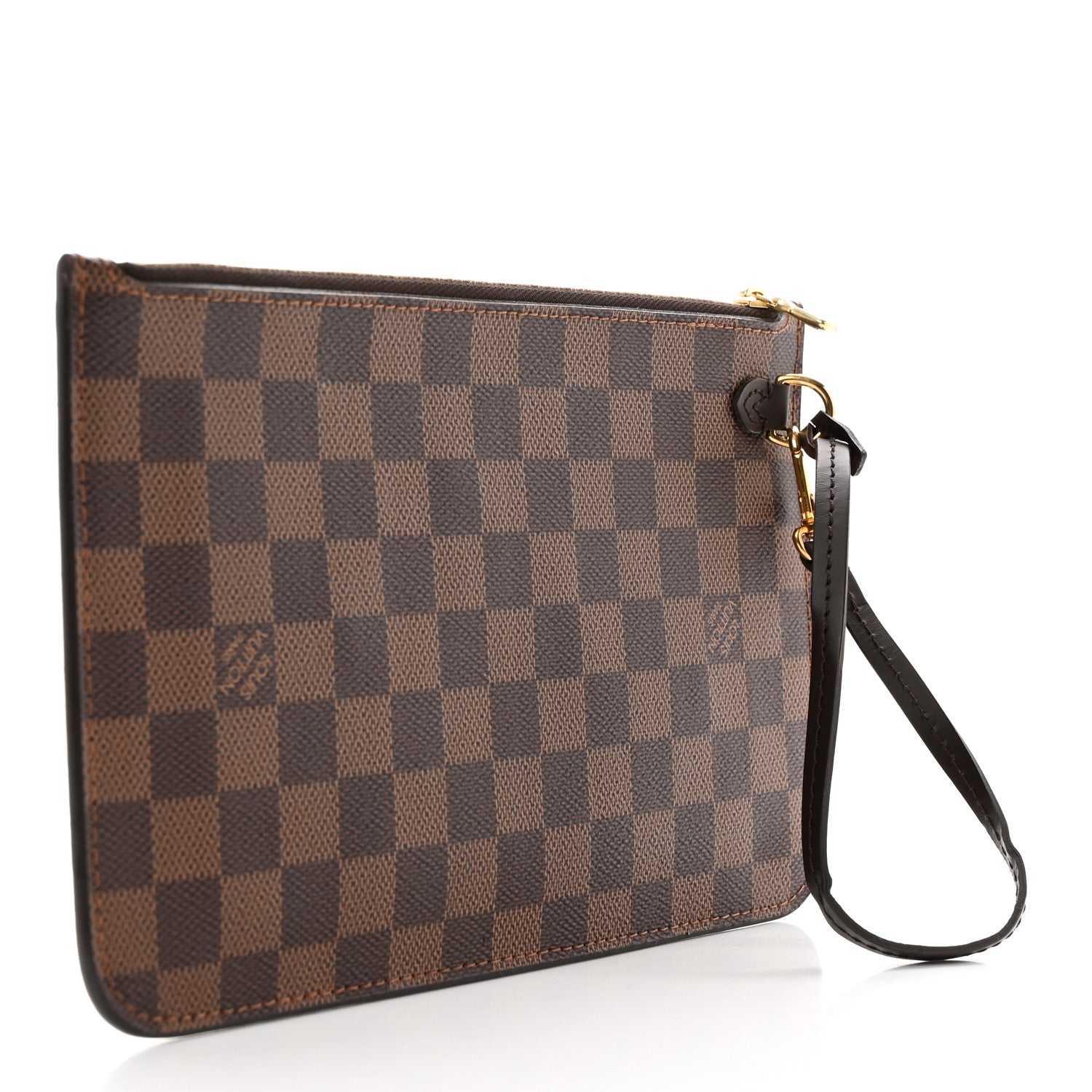 Louis Vuitton Damier Ebene Neverfull MM GM Pochette 3 of 14