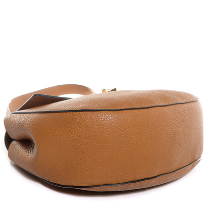 Chloe Grained Calfskin Large Drew Shoulder Bag Tan 4 of 8