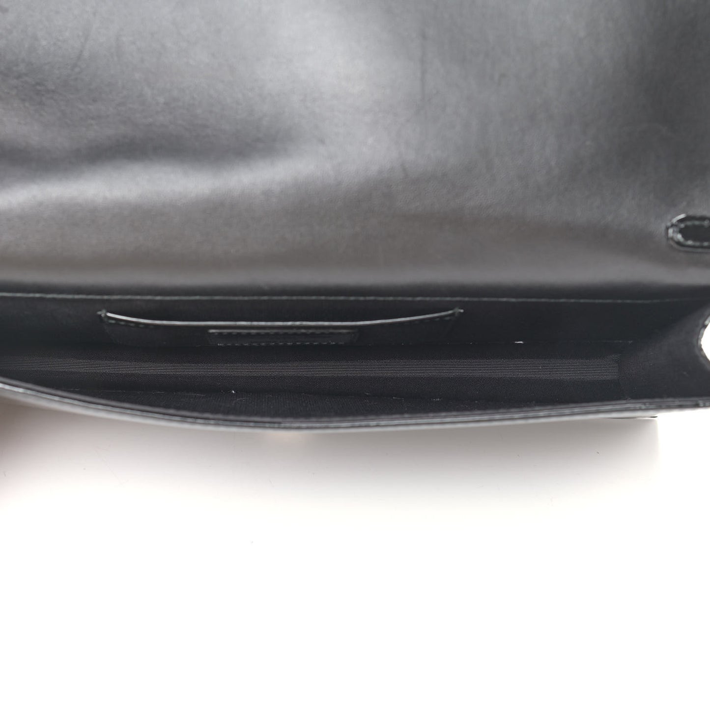 Patent Cannage Lady Dior Convertible Clutch Black