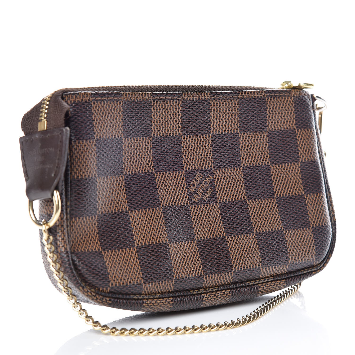 Louis Vuitton Damier Ebene Complice Trunks and Bags Mini Pochette Accessories Red 3 of 7