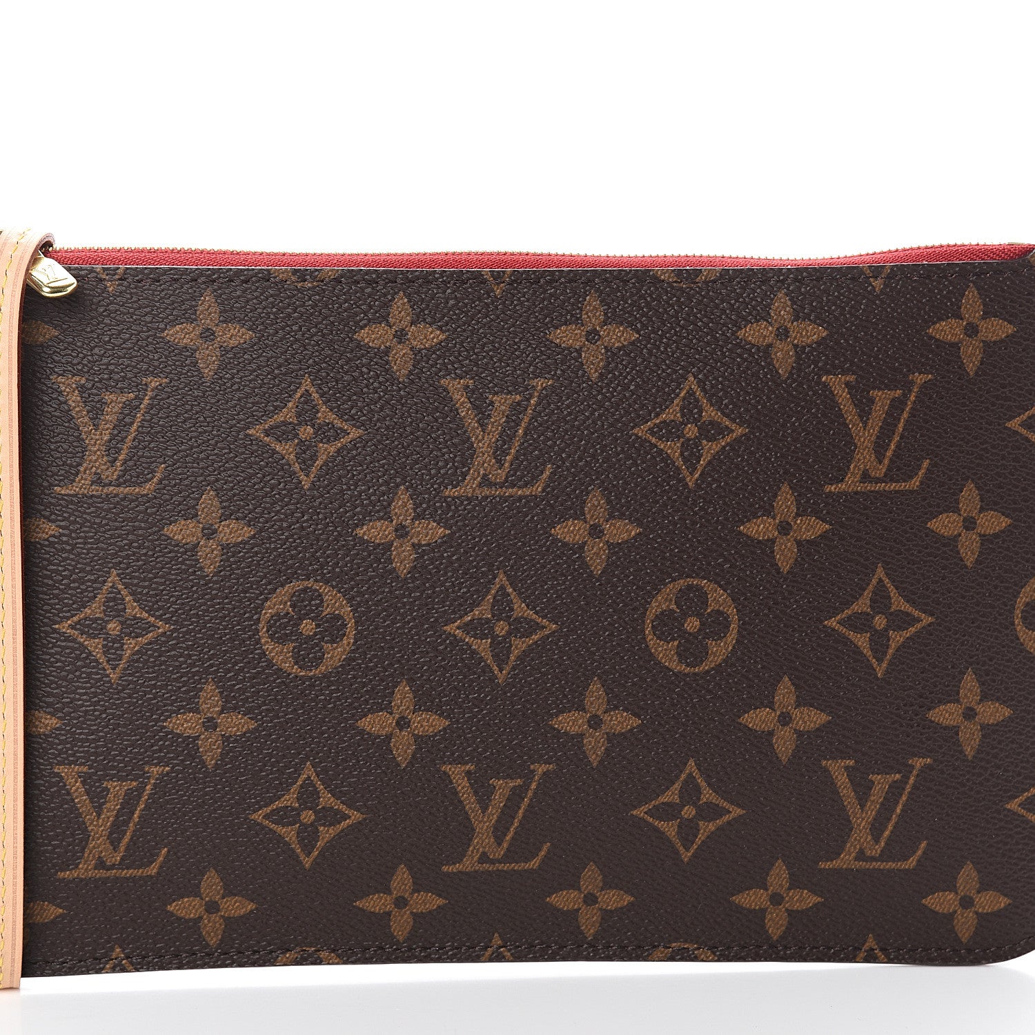 Louis Vuitton Monogram Neverfull MM GM Pochette Cherry 6 of 6