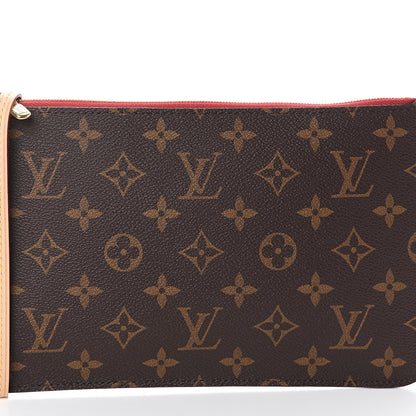 Louis Vuitton Monogram Neverfull MM GM Pochette Cherry 6 of 6