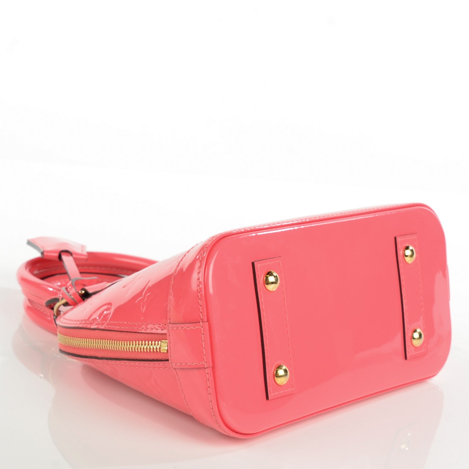 Louis Vuitton Vernis Alma BB Rose Litchi 4 of 8