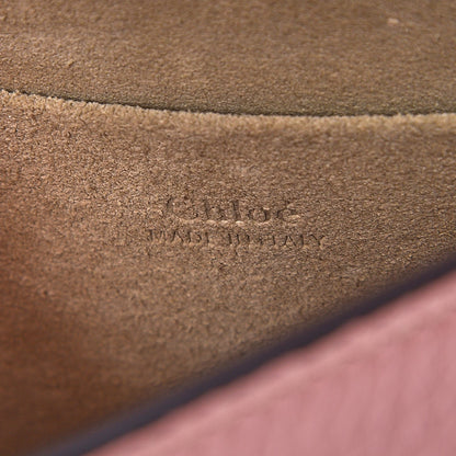 Chloe Calfskin Suede Small Nile Bracelet Bag Washed Pink 6 of 7