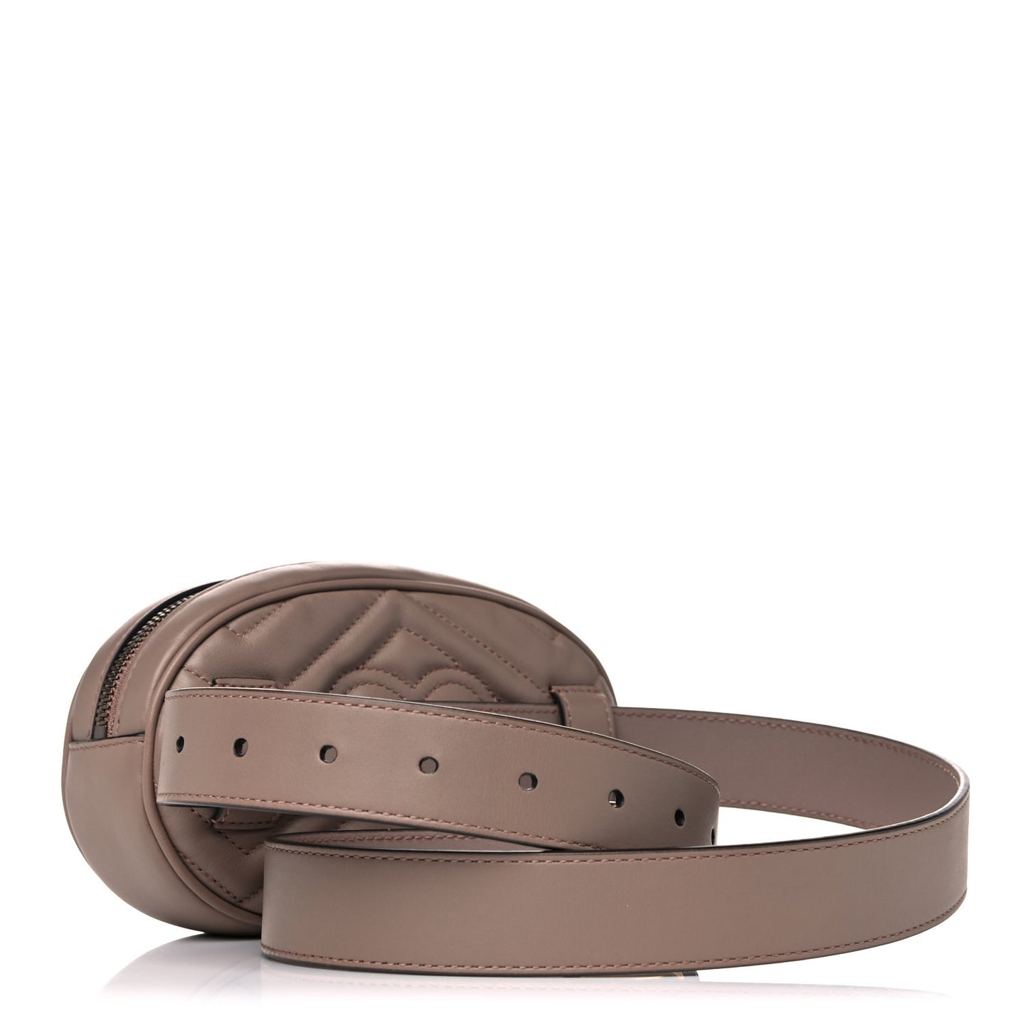 Calfskin Matelasse GG Marmont Belt Bag 95 38 Porcelain Rose