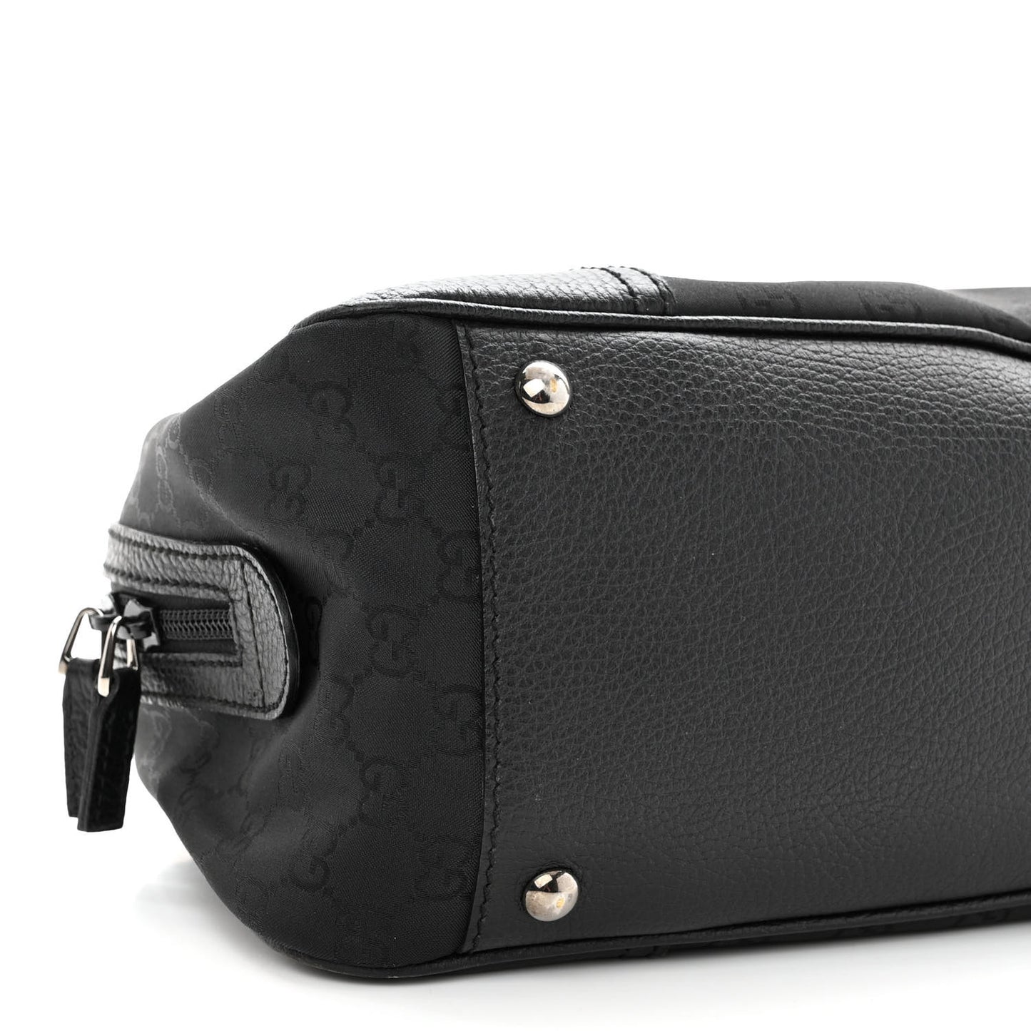 Canvas Monogram Web Princy Boston Black