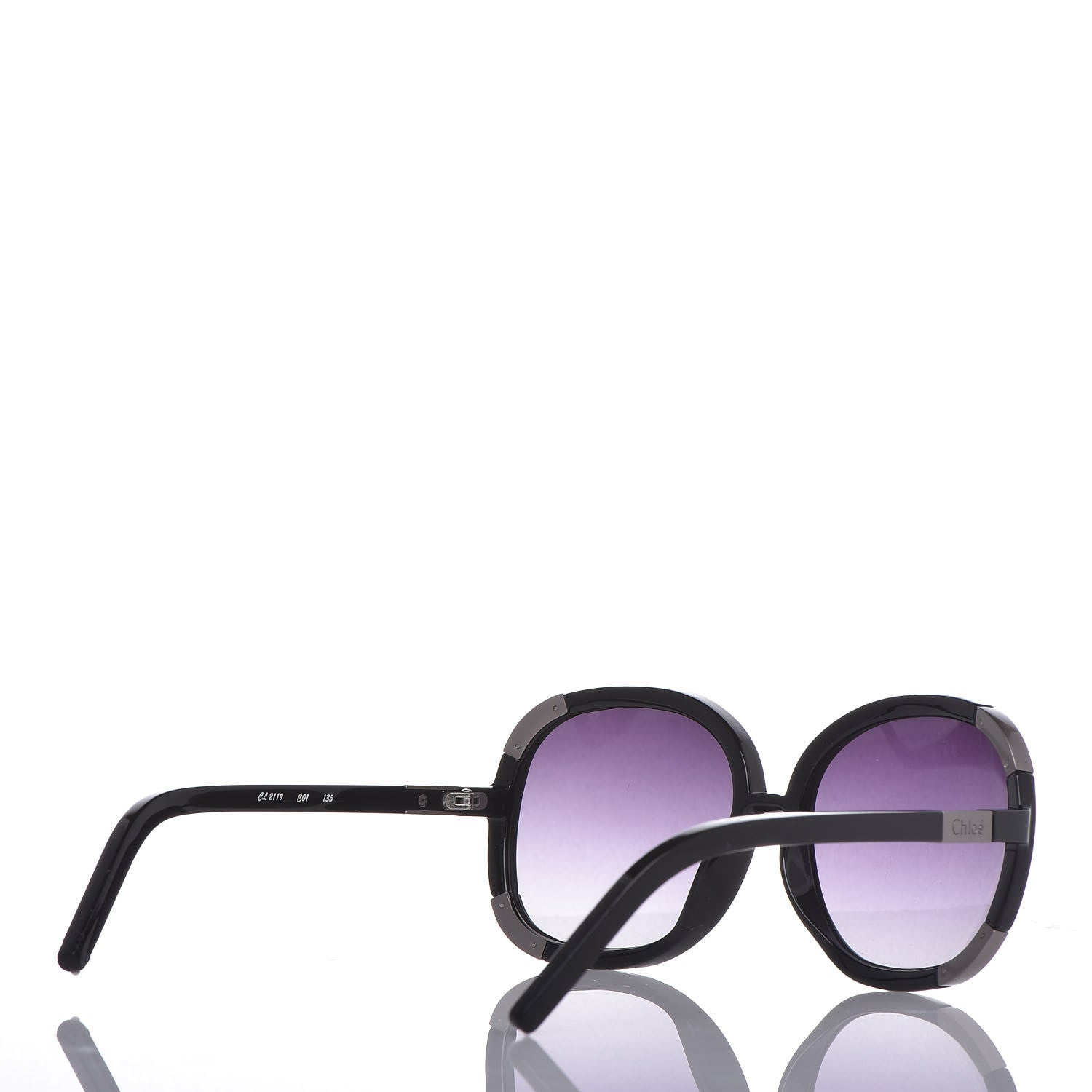 Chloe Oversized Sunglasses CL 2119 Black 4 of 7
