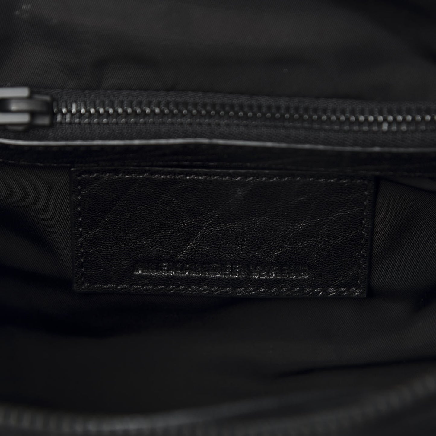 Pebbled Lambskin Mini Rockie Black Matte Black Hardware