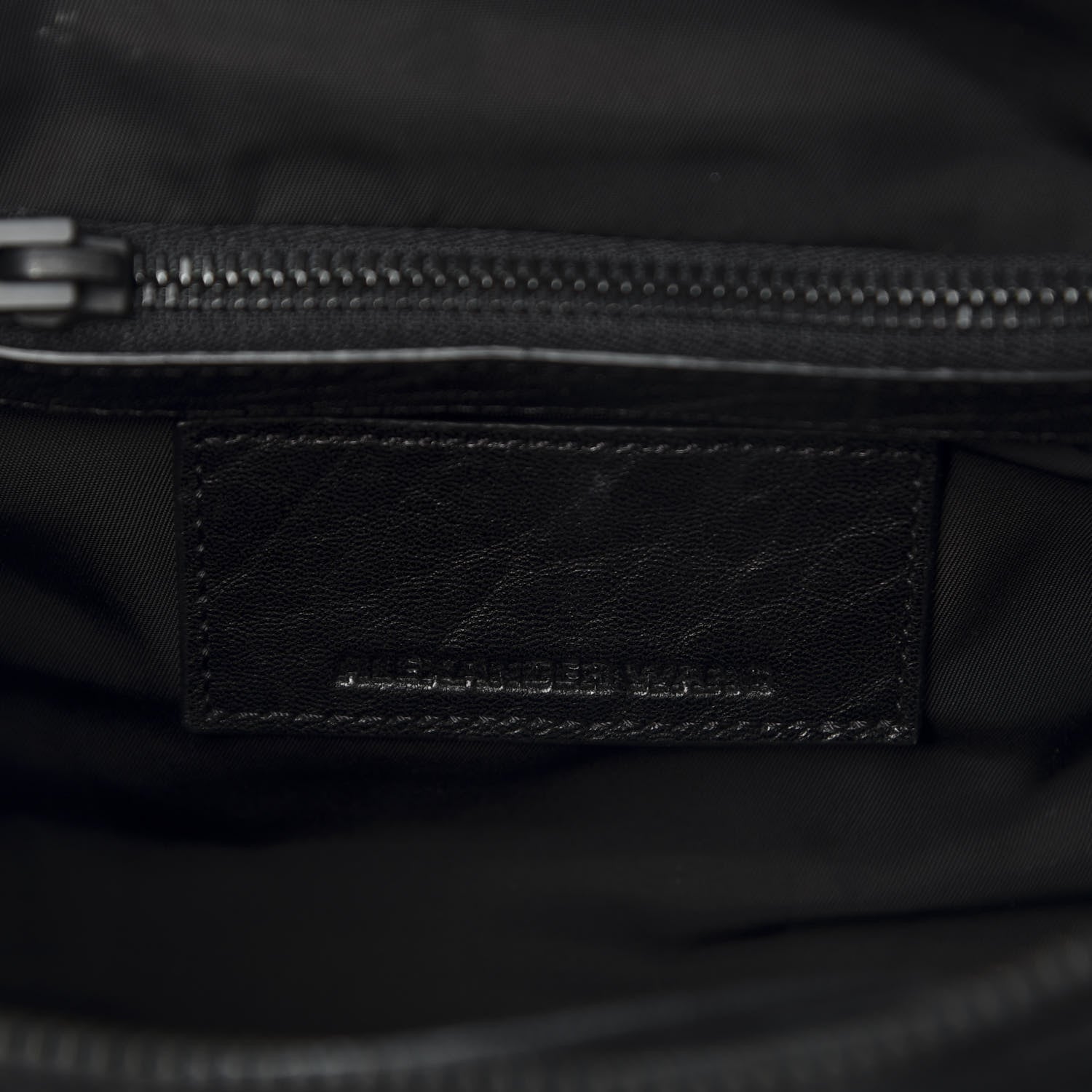 Alexander Wang Pebbled Lambskin Mini Rockie Black Matte Black Hardware 7 of 8