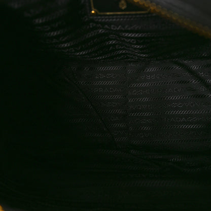 Prada Soft Calf Hobo Black 5 of 8