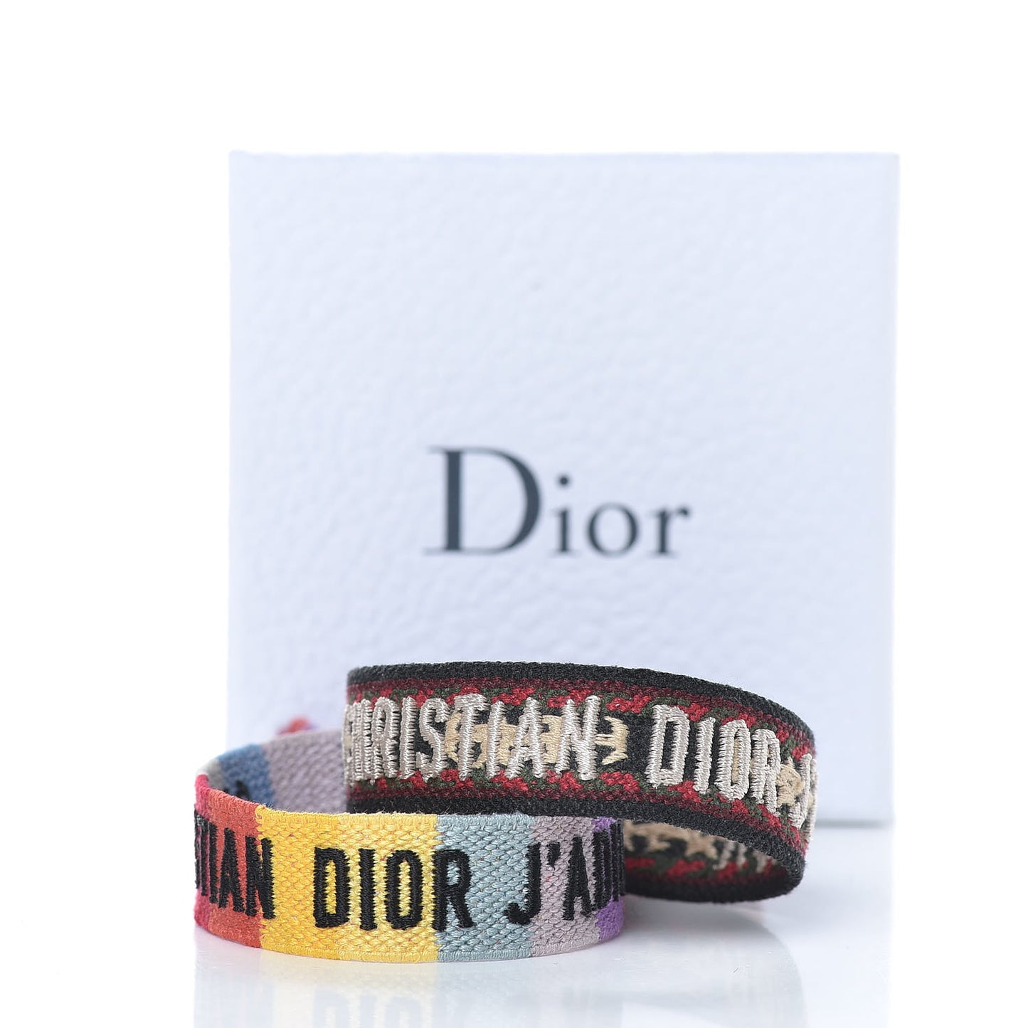 Woven Cotton J'Adior Friendship Bracelet Set Multicolor