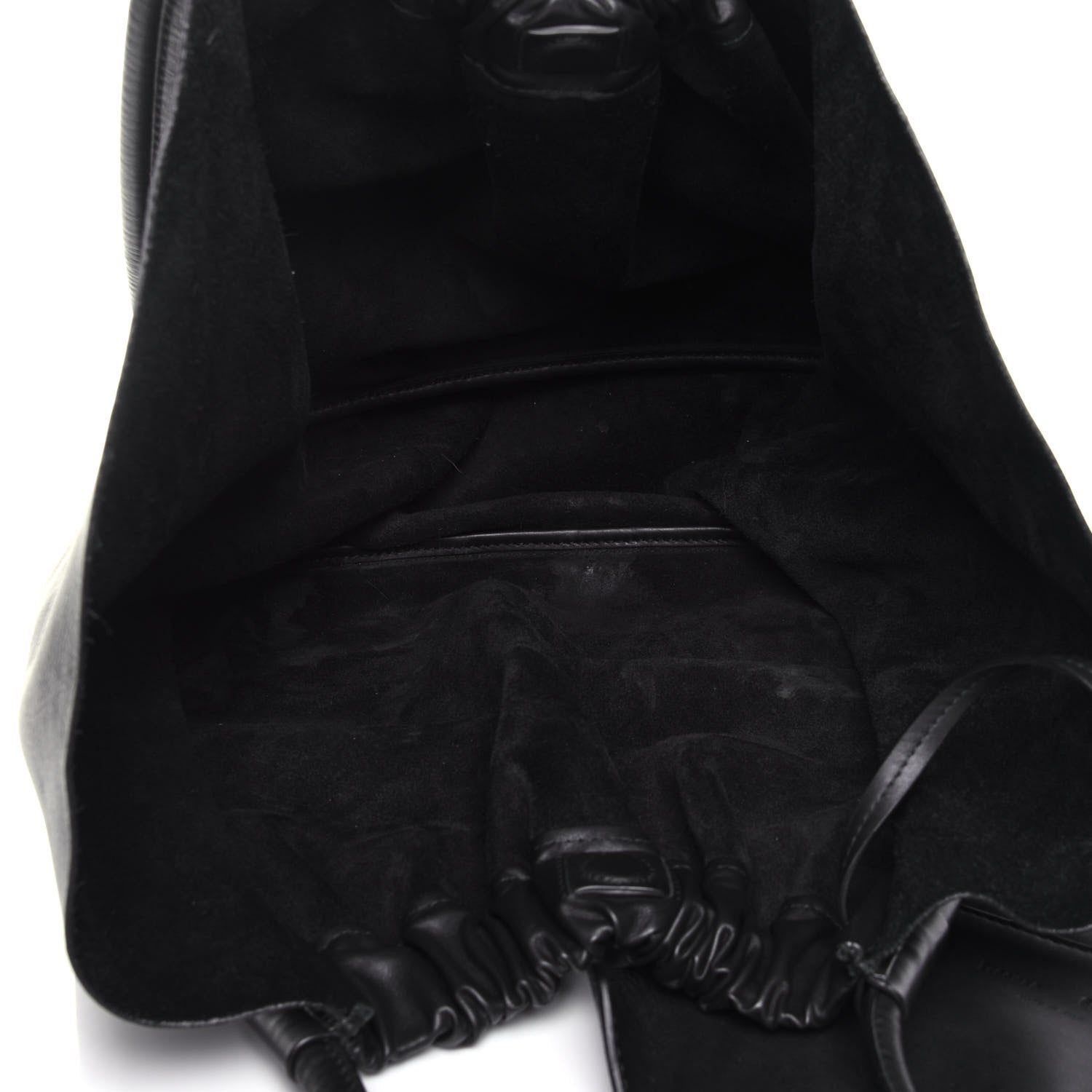 Proenza Schouler Calfskin XL Ruched Tote Black 4 of 11