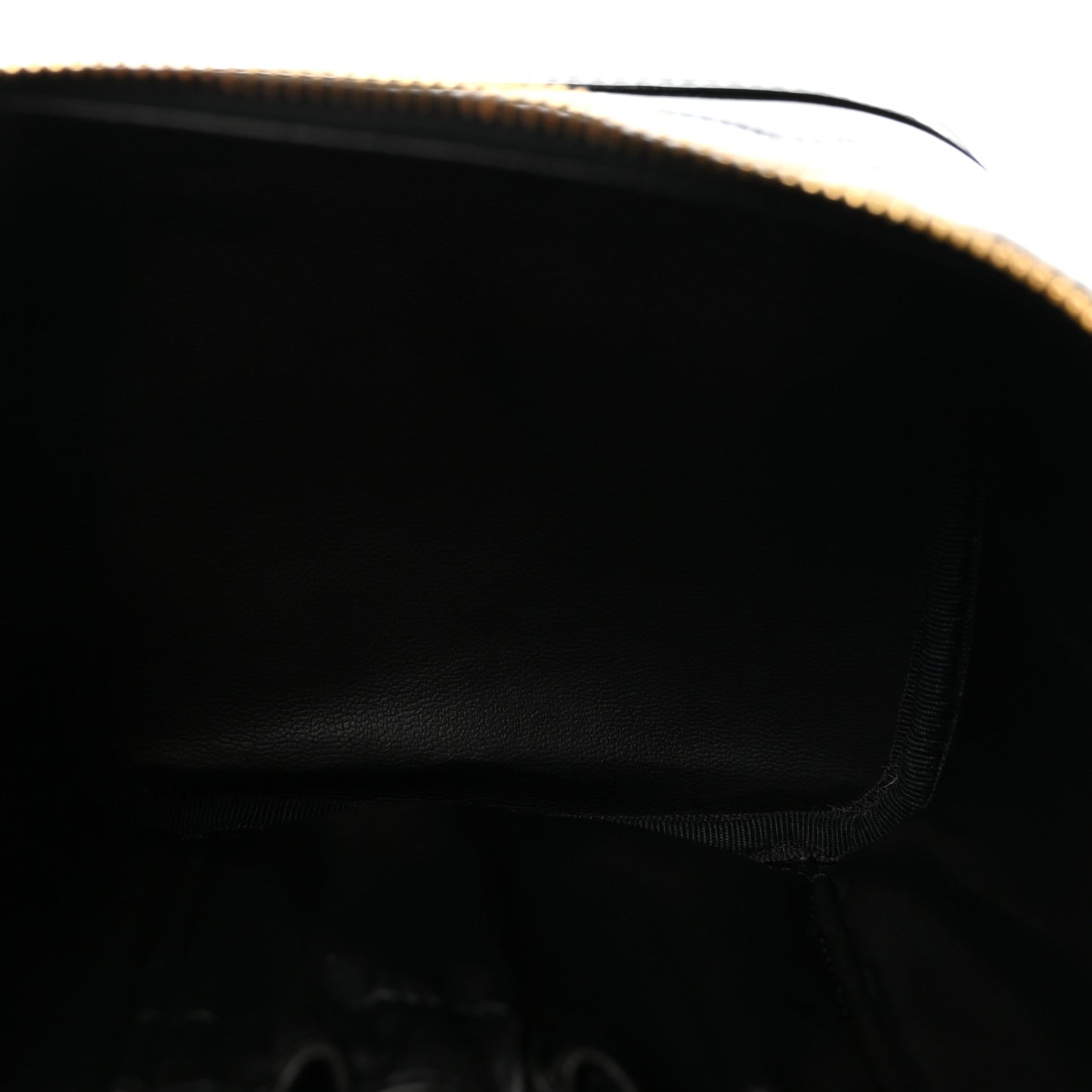 Patent Timeless Vanity Cosmetic Case Black