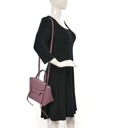Celine Grained Calfskin Nano Belt Bag Rose Quartz 2 of 14