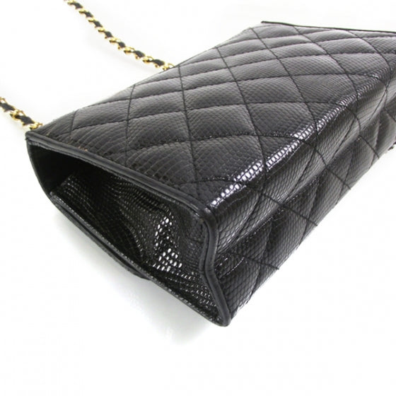 Vintage LIZARD Tassel Flap Bag