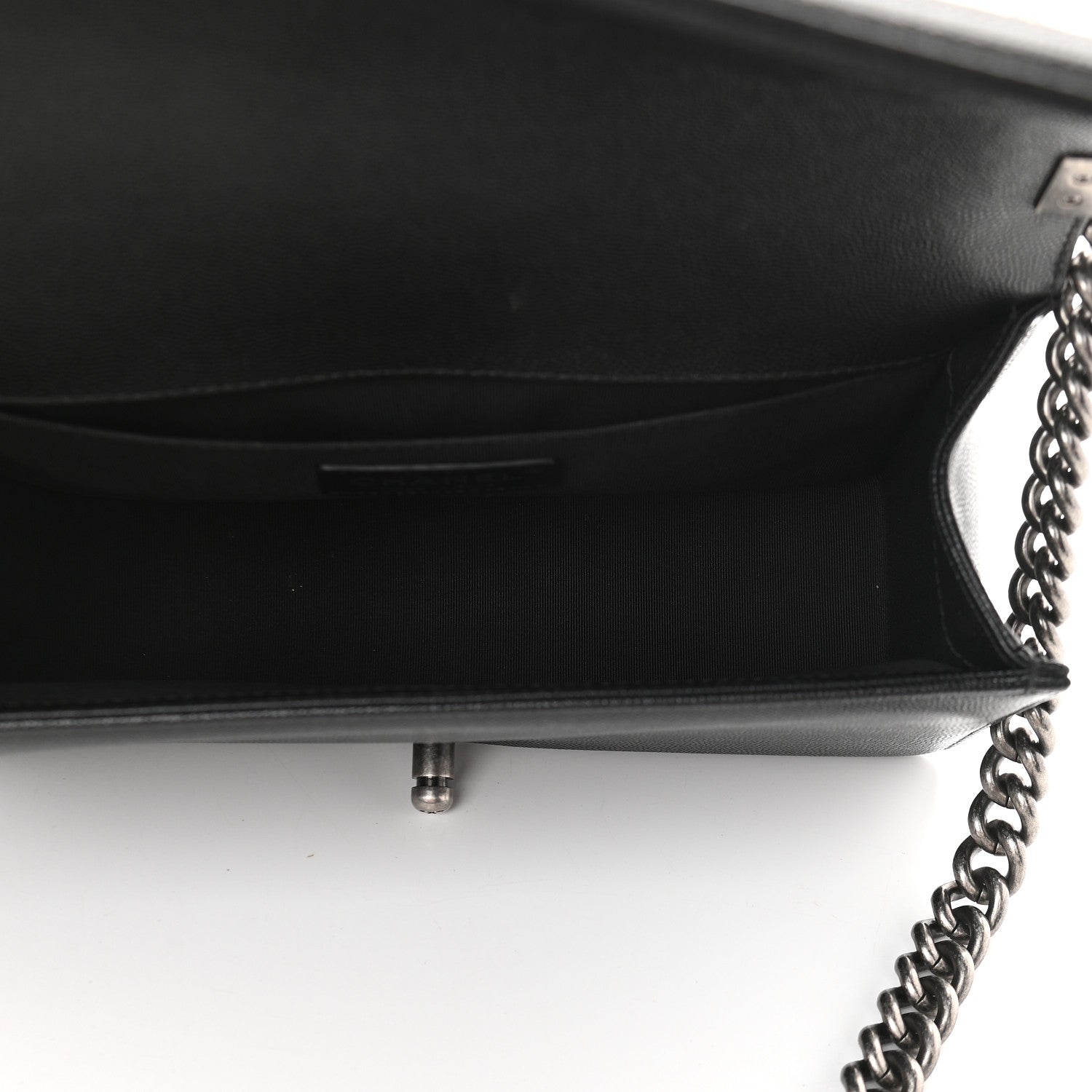 Chanel Caviar Quilted Medium Boy Flap Black 5 of 9