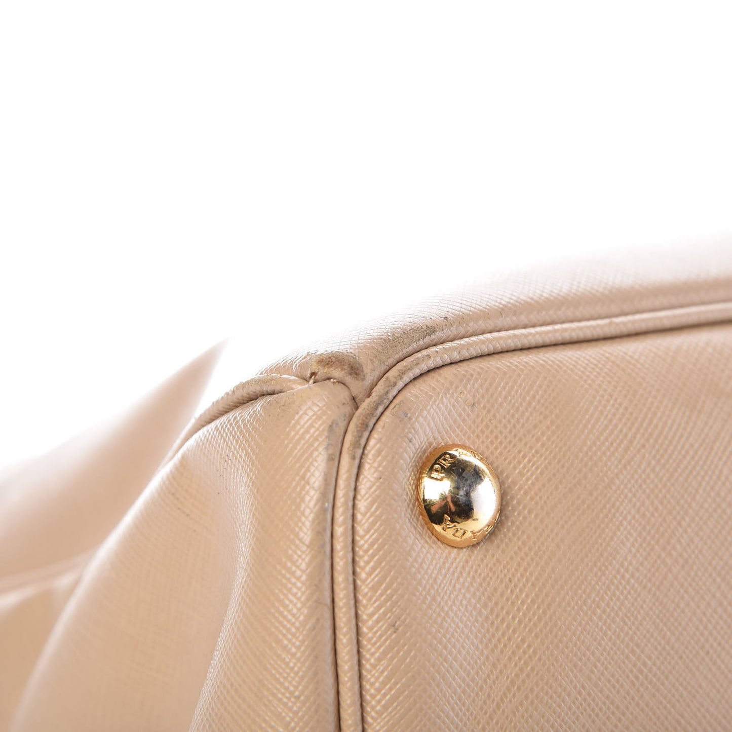 Saffiano Lux Large Tote Cammeo