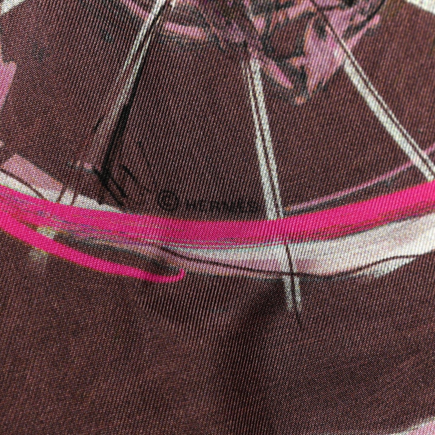 Silk New Springs Scarf 90 Prune Rose