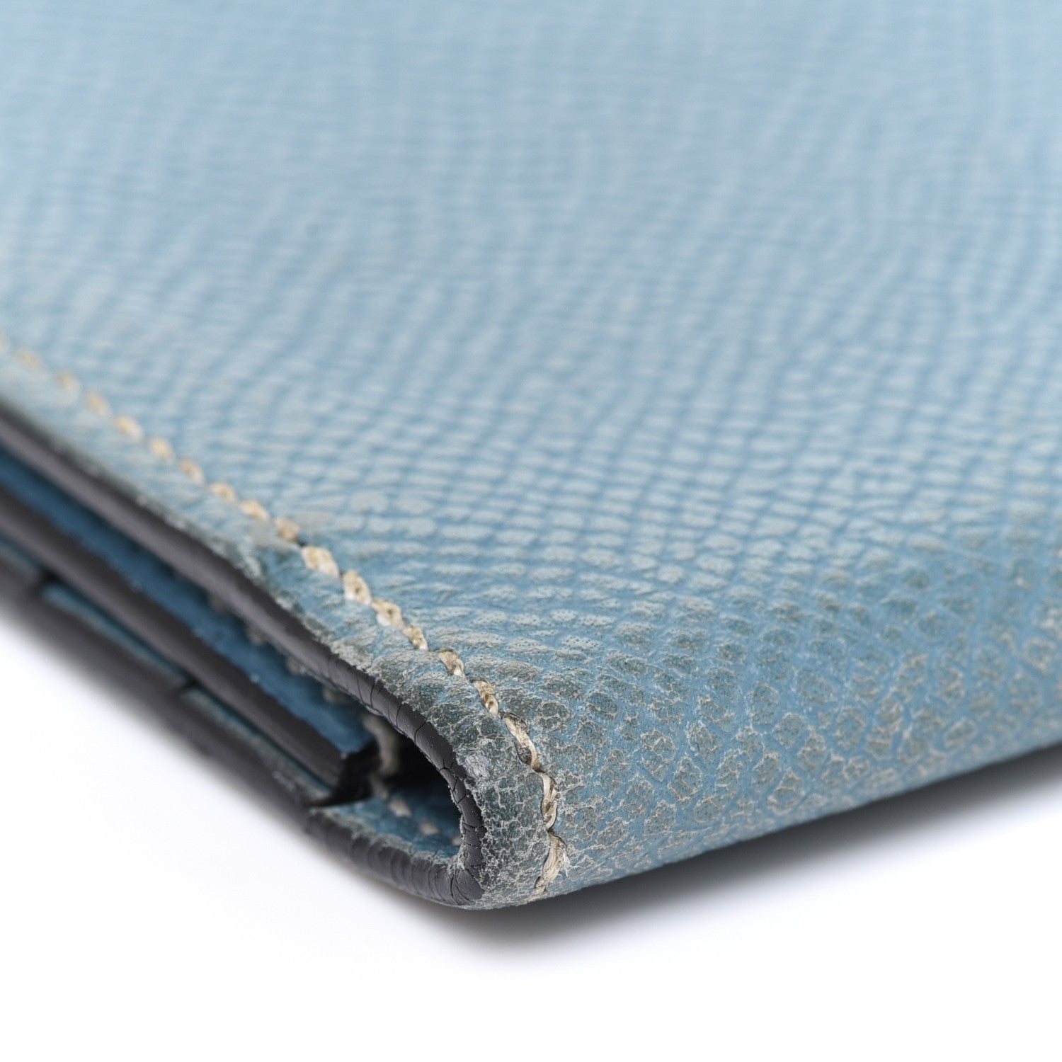 Hermes Epsom MC2 Fleming Long Wallet Blue Jean 8 of 12