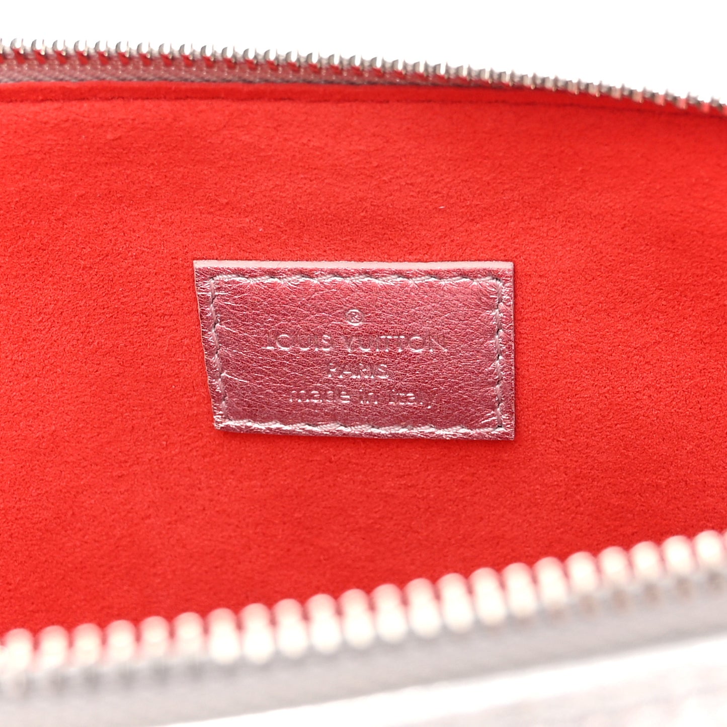 Metallic Lambskin Embossed Monogram Coussin BB Silver