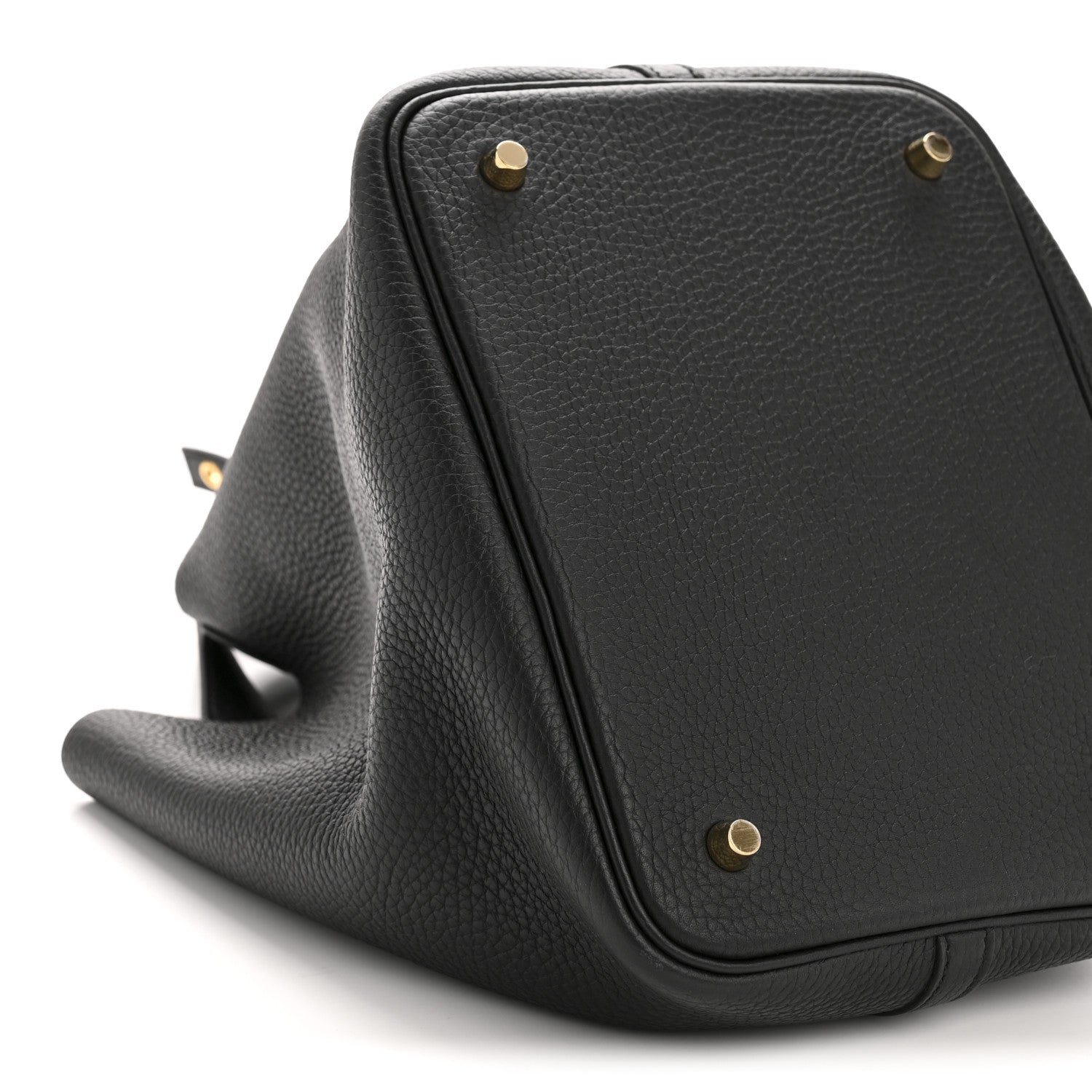 Hermes Taurillon Clemence Picotin Lock 22 MM Black 9 of 11