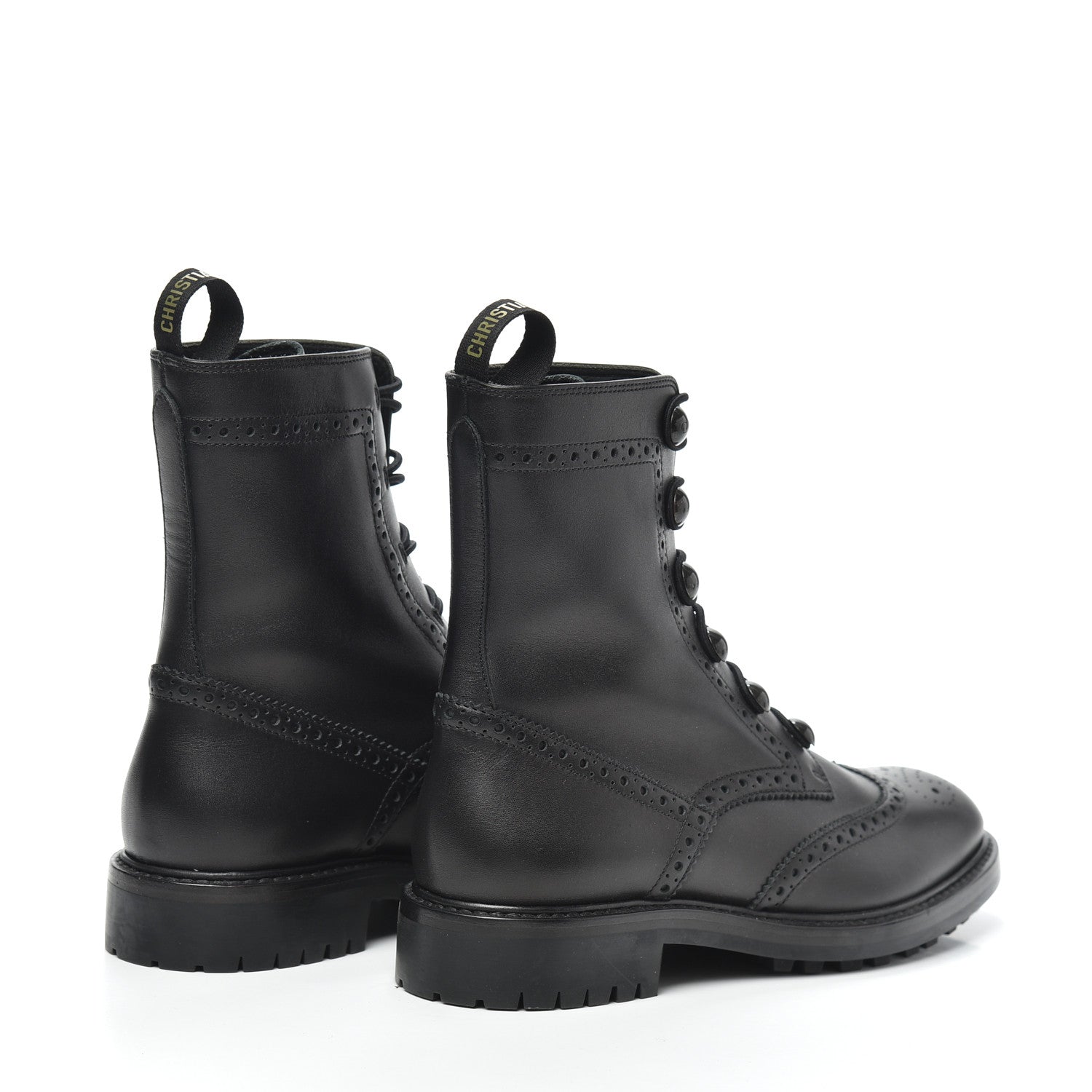 Christian Dior Calfskin Diorunit Low Boot 36 Black 4 of 6