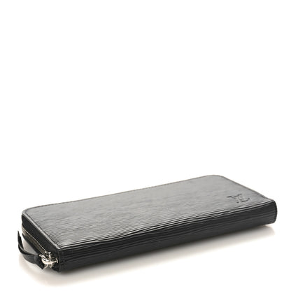 Louis Vuitton Epi Clemence Wallet Black 4 of 8