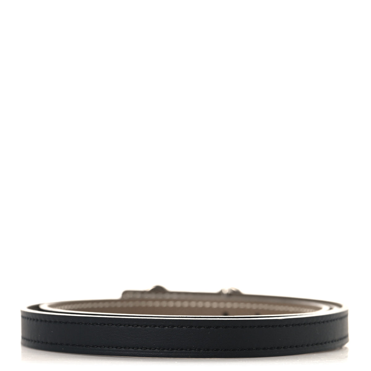 Hermes Epsom Swift 13mm Heritage Belt 80 32 Etoupe Black 2 of 5