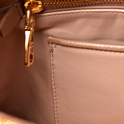 Prada Saffiano Vernice Top Handle Caramel 10 of 10