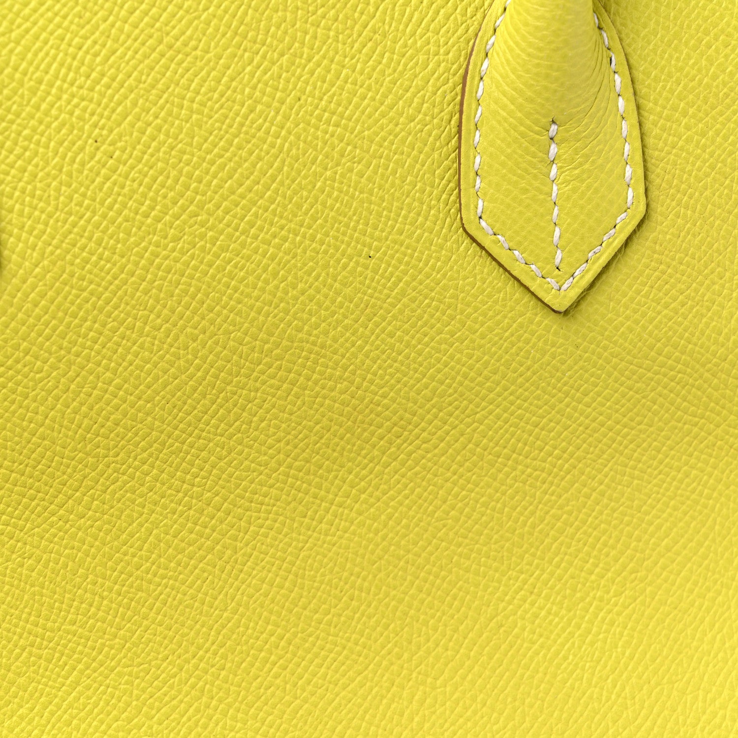 Hermes Epsom Candy Birkin 30 Lime Gris Perle 14 of 15