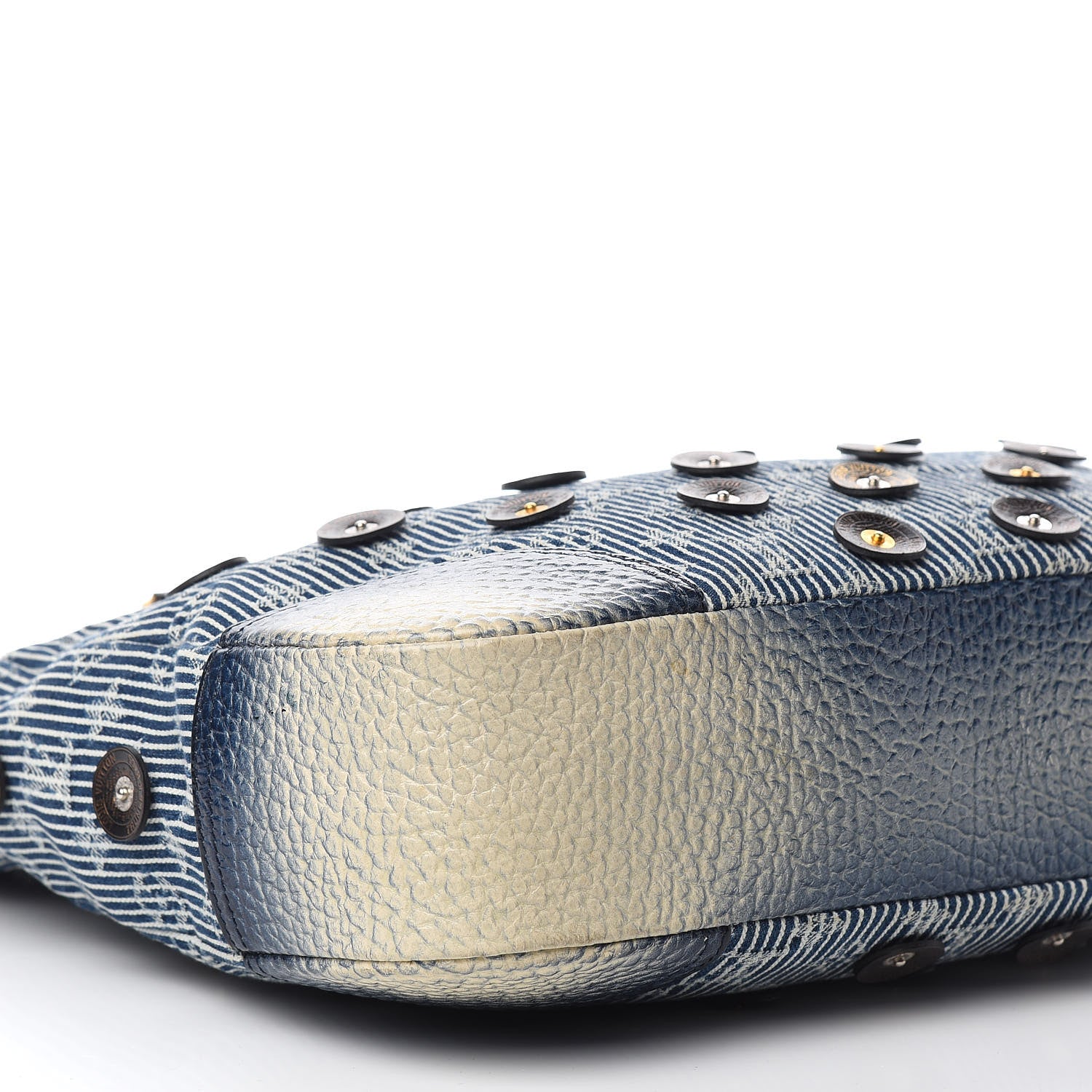 Louis Vuitton Denim Stripes Polka Dot Corsaire Navy 7 of 12