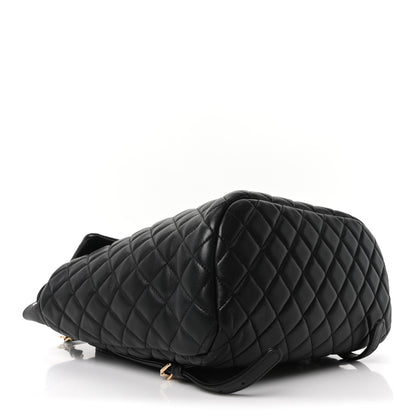 Chanel Lambskin Quilted Large Urban Spirit Backpack Black 4 of 10