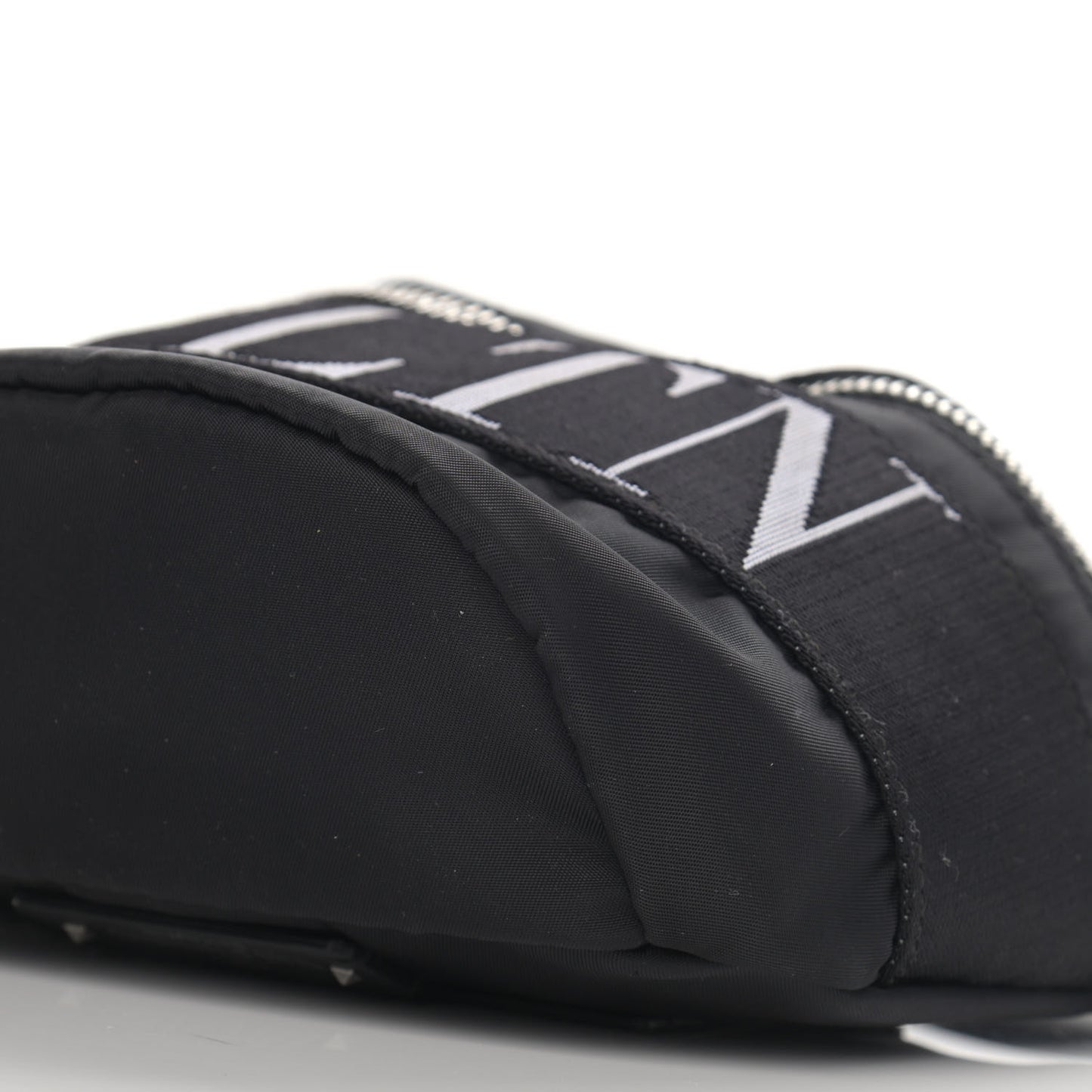 Nylon VLTN Shoulder Bag Black