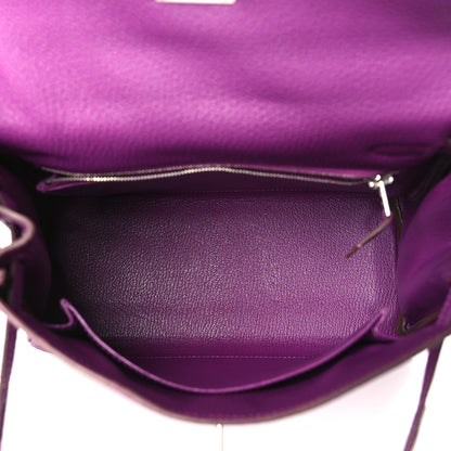 Hermes Togo Kelly Retourne 25 Anemone 5 of 10