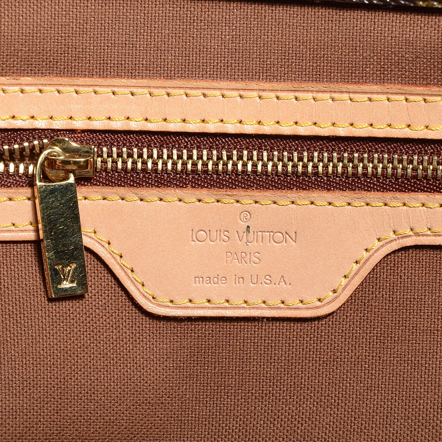 Louis Vuitton Monogram Cabas Piano 6 of 7