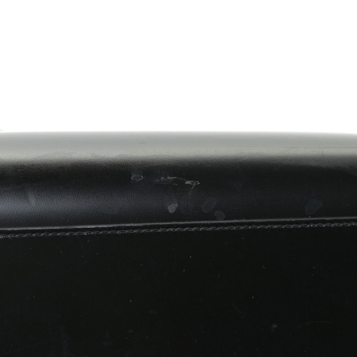 Calfskin Large Paris Shopper Tote Black