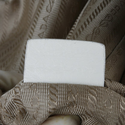 Prada Jacquard Canvas Logo Studded Tote 14 of 15