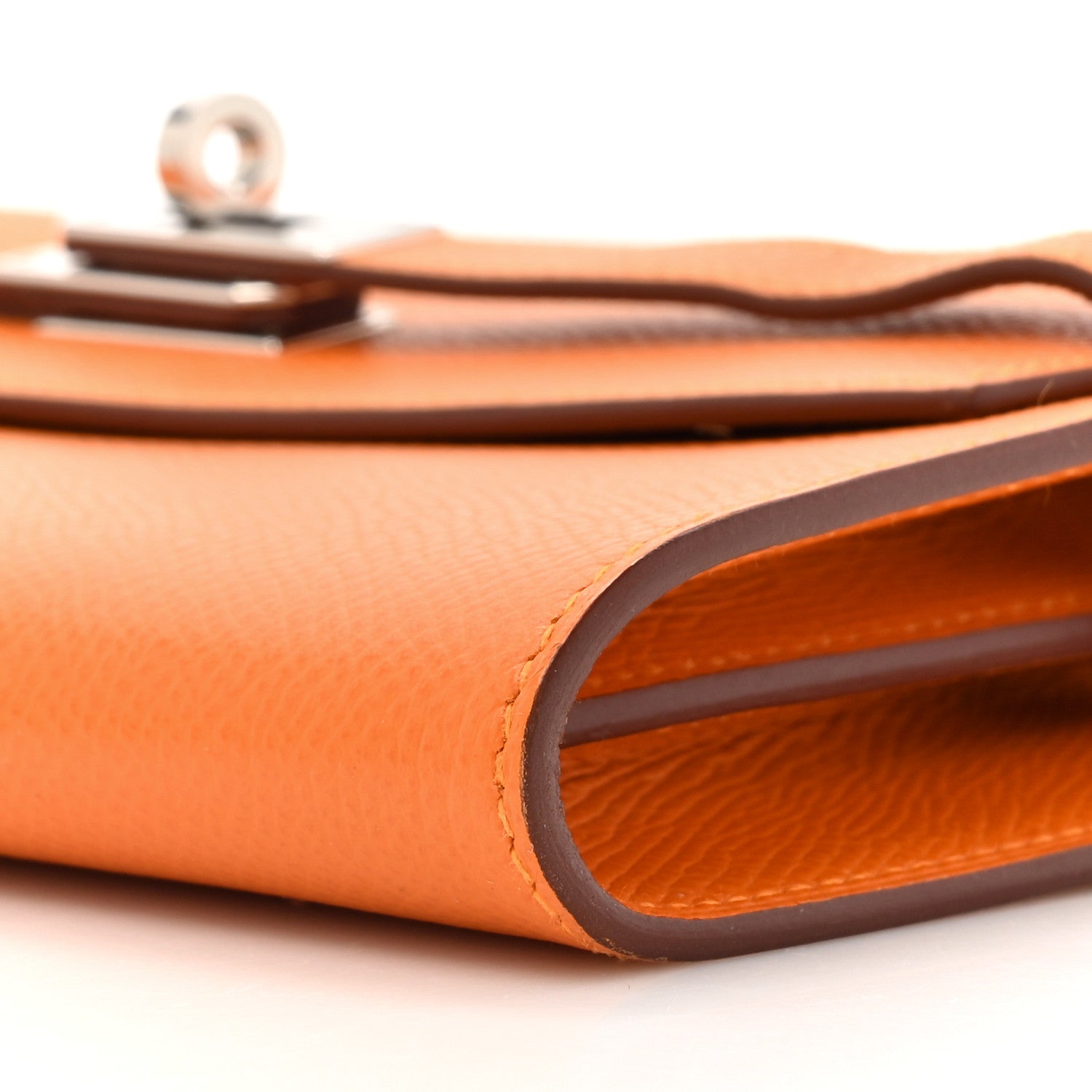 Hermes Epsom Kelly Wallet To Go Abricot 9 of 14