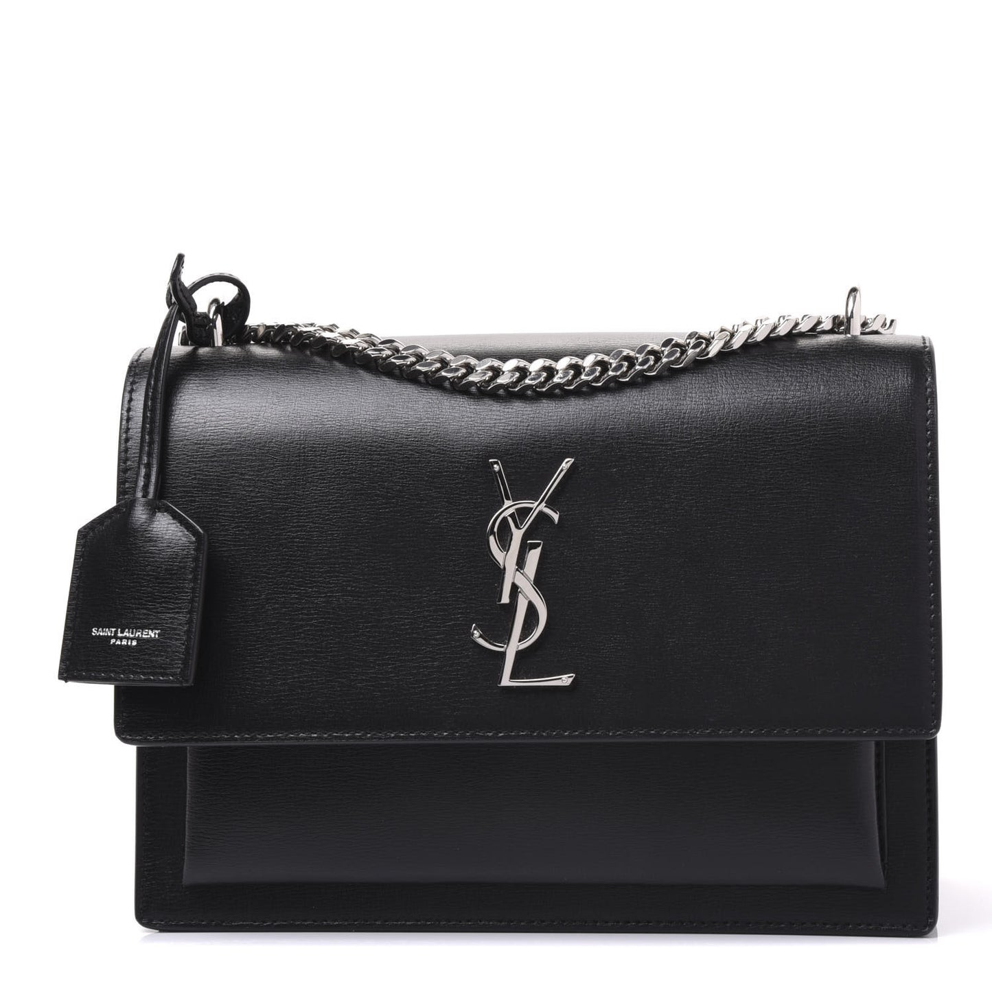 Calfskin Medium Monogram Sunset Black