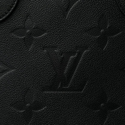 Louis Vuitton Empreinte Monogram Giant Neverfull MM Black 9 of 11