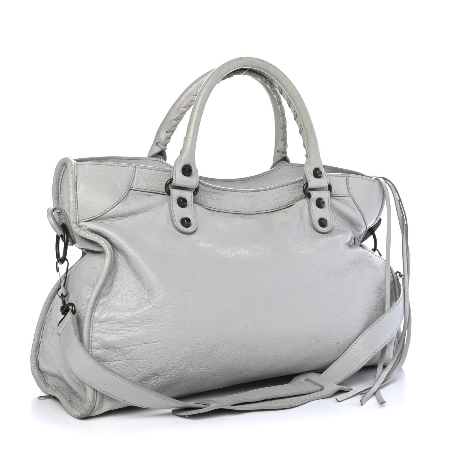 Balenciaga Agneau Classic Hardware City Gris Glace 2 of 5