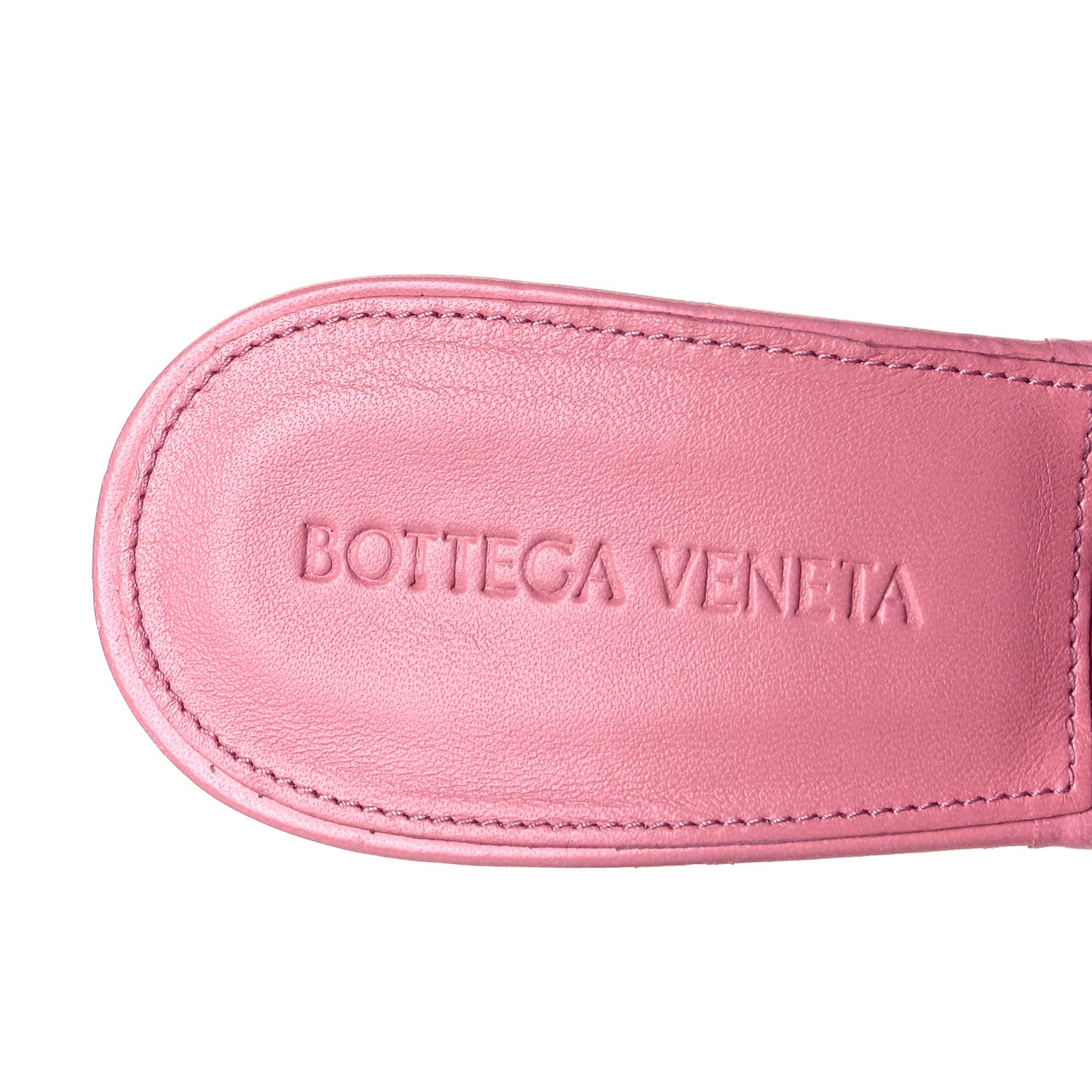 Bottega Veneta Nappa Quilted Rubber Lido Mule Sandals 39 Blossom 4 of 8