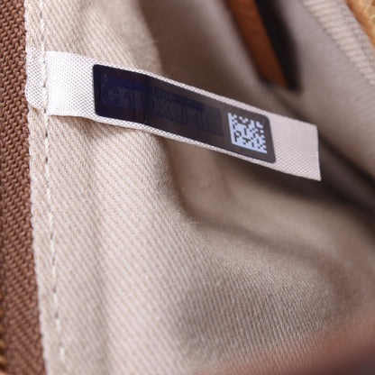 Chloe Spazzolato Sfumato Calfskin Small C Double Carry Autumnal Brown 11 of 18