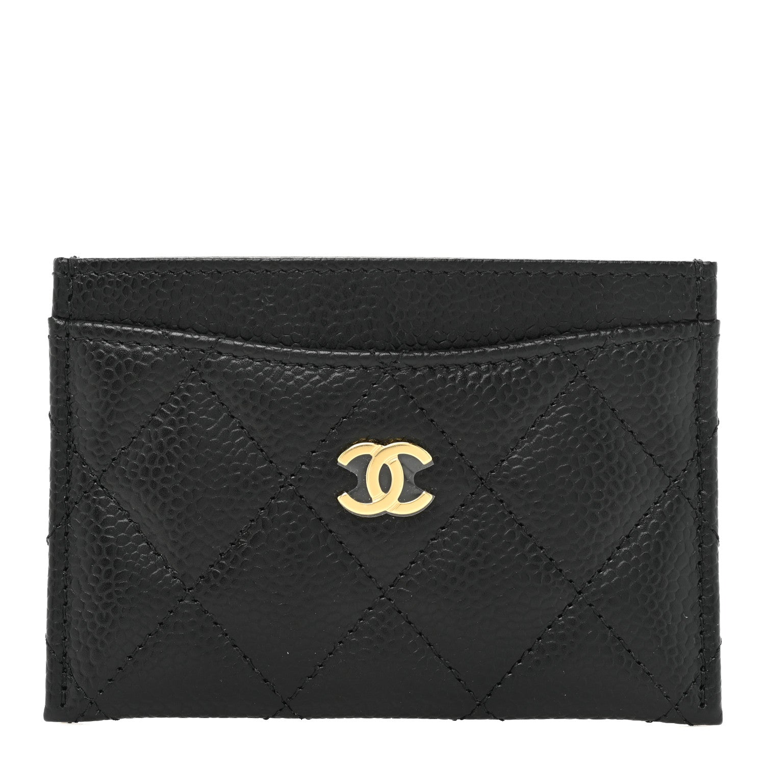 Chanel Caviar Quilted Card Holder Black 1 of 11