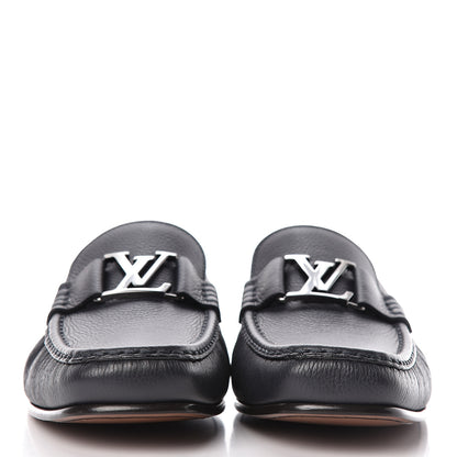 Louis Vuitton Calfskin Mens Montaigne Loafers 9.5 Marine 2 of 9