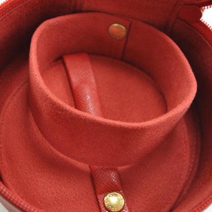 Louis Vuitton Epi Ecrin Bijoux 12cm Jewelry Box Red 5 of 6