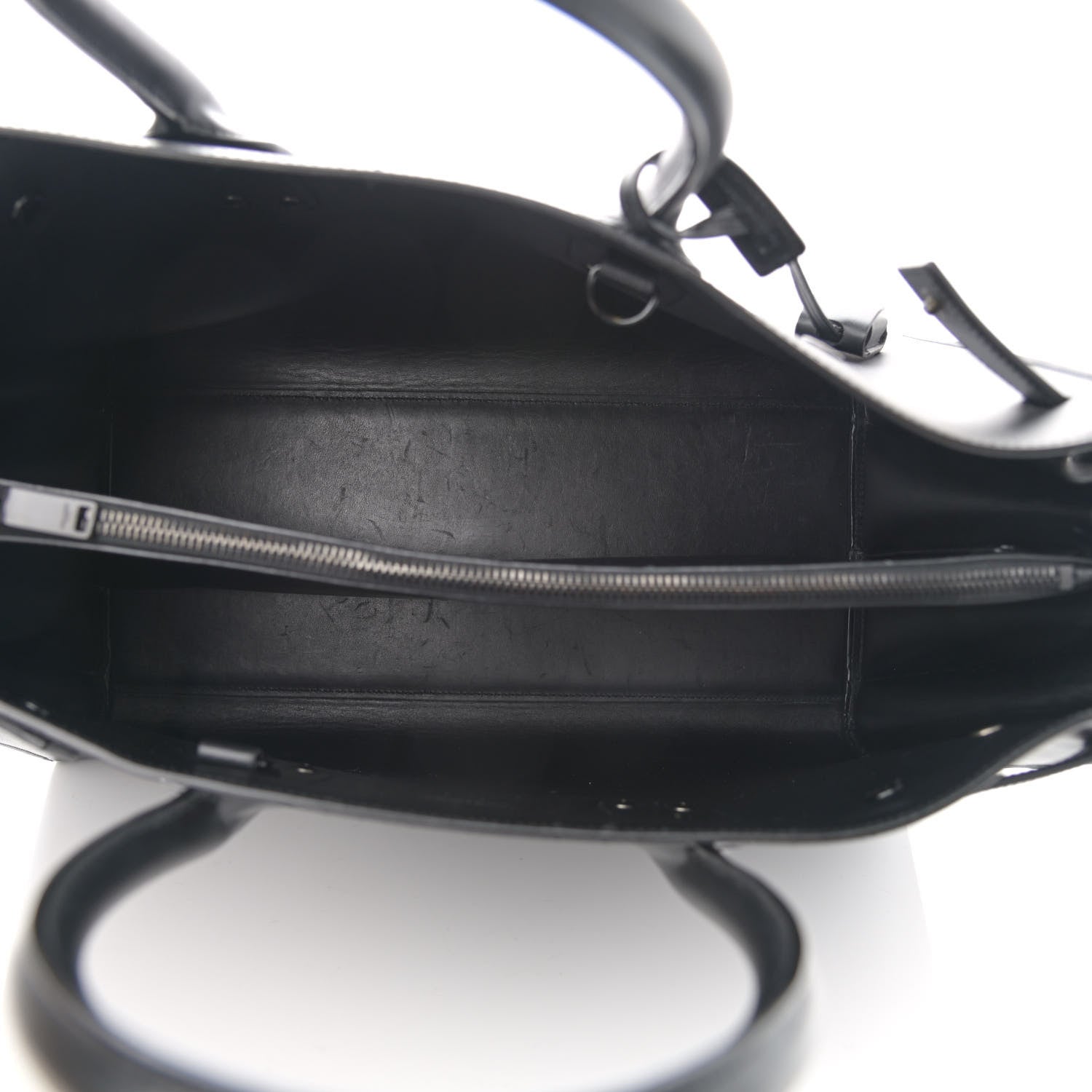 Saint Laurent Calfskin Large Sac De Jour Carryall Black 4 of 13