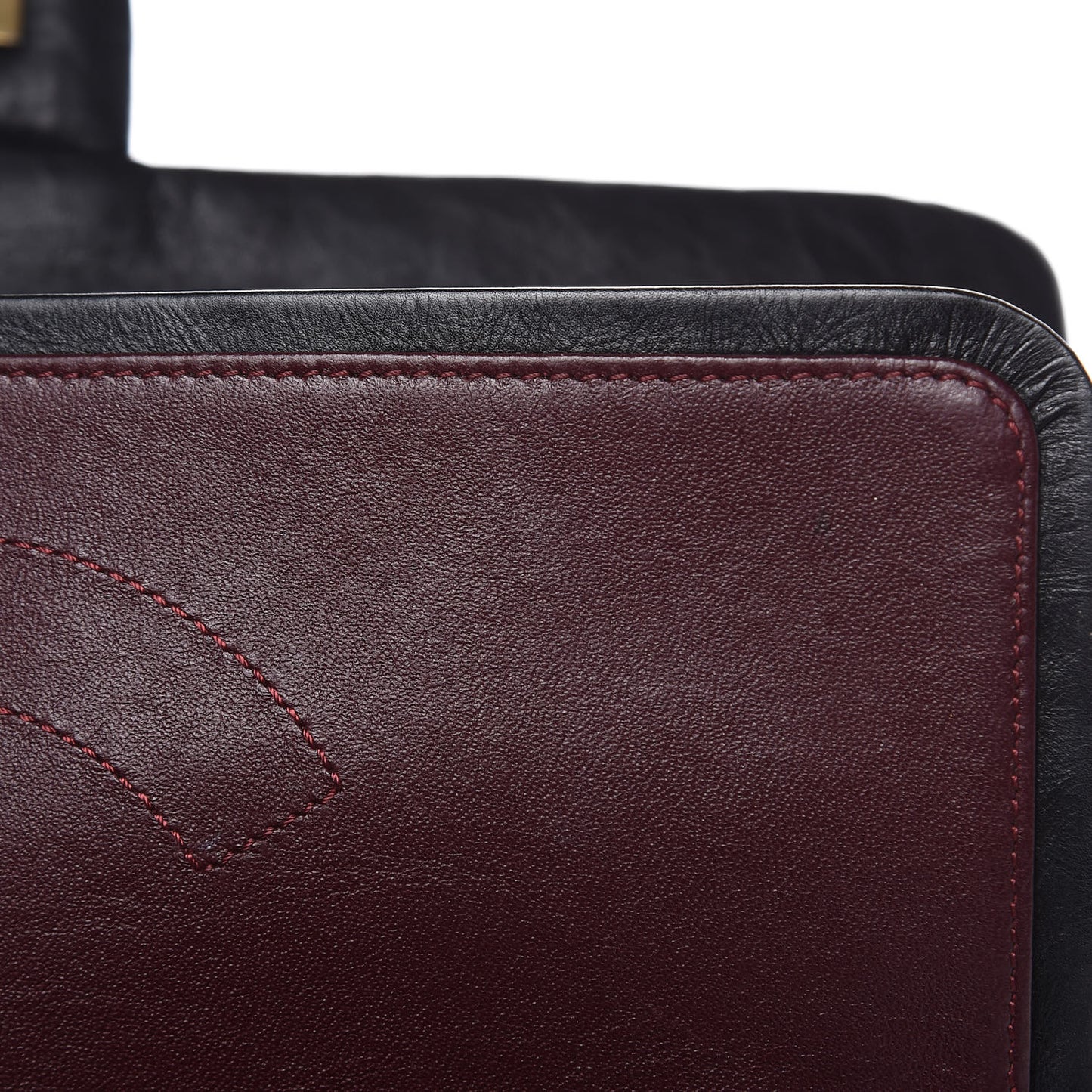 Aged Calfskin Quilted 2.55 Reissue 227 Flap Black