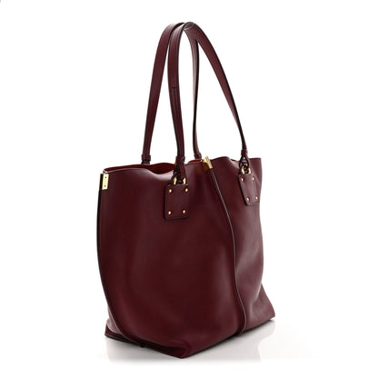 Chloe Smooth Calfskin Medium Vick Tote Burnt Mahogany 3 of 9